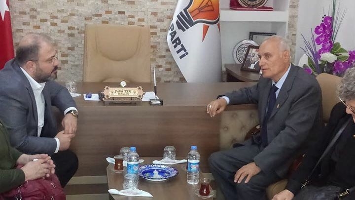 15 Temmuz Şehidi Eker’in Ailesinden Ak Parti’ye Ziyaret