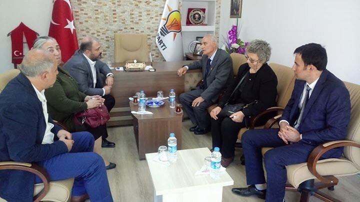 15 Temmuz Şehidi Eker’in Ailesinden Ak Parti’ye Ziyaret