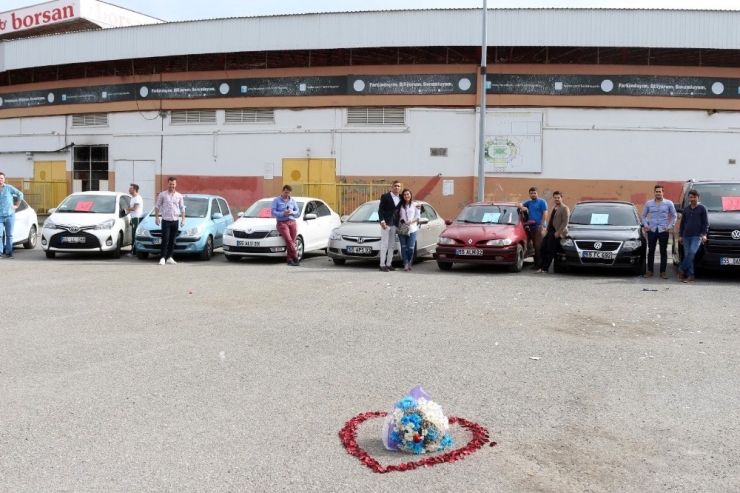 15 Araçlı Evlilik Teklifi