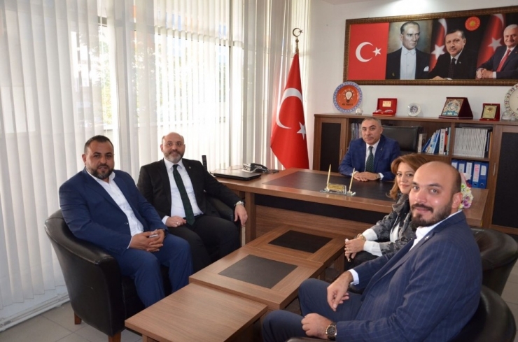 Mehmet Eşsiz’e İlk ’Hayırlı Olsun’ Ziyareti Başkan Ali Çetinbaş’tan