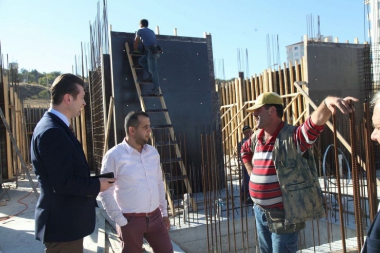 Başkan Doğan Toki Çalışmalarını İnceledi