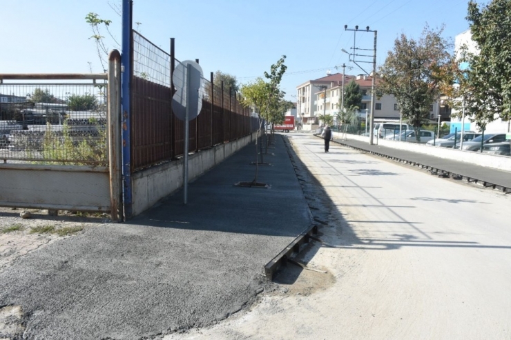 Kaldırım Ve Asfalt Çalışmaları Devam Ediyor