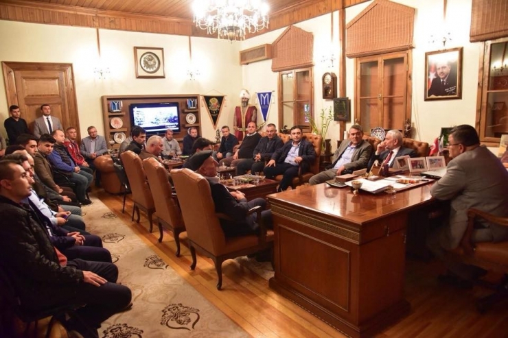 Başkan Yağcı, Köylüleri İle Bir Araya Geldi