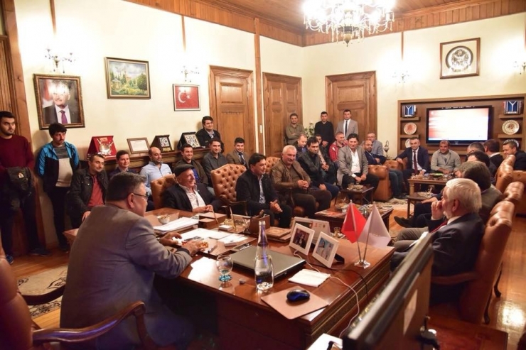 Başkan Yağcı, Köylüleri İle Bir Araya Geldi