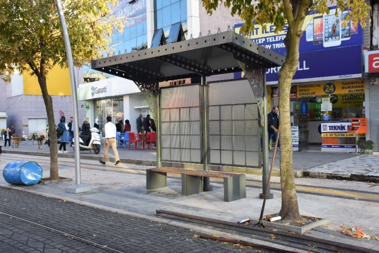 Tramvay Projesinde Duraklar Hazırlandı