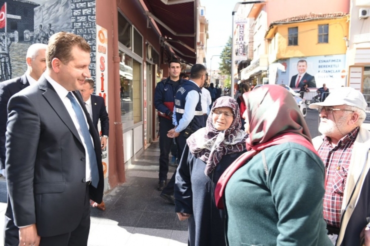 Esnaftan Başkan Yılmaz’a Teşekkür