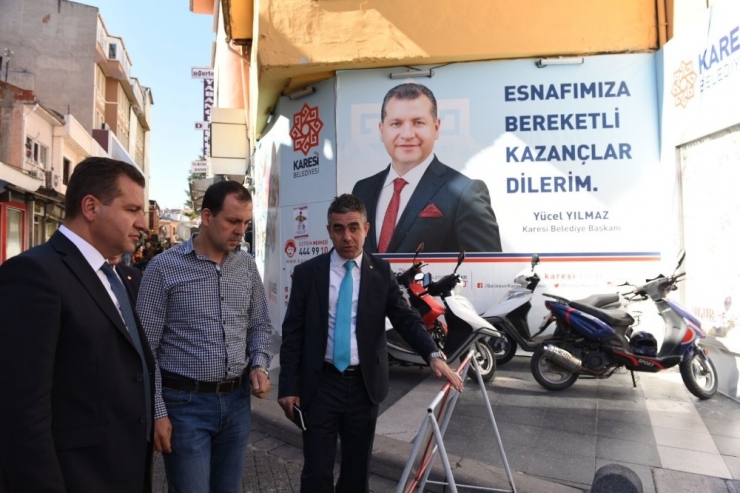 Esnaftan Başkan Yılmaz’a Teşekkür