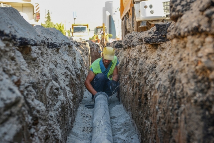 Maski Altyapı Çalışmalarına Devam Ediyor
