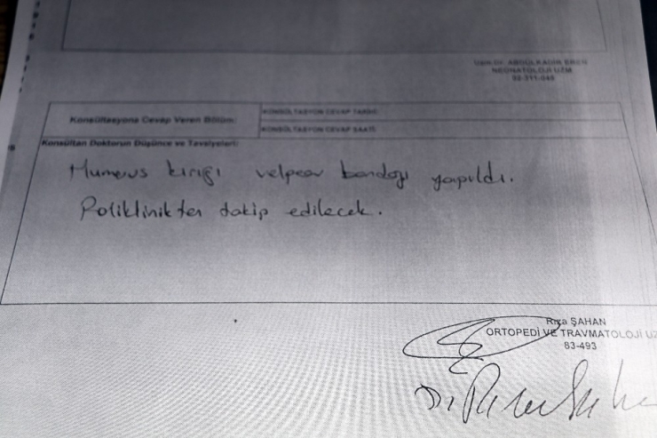 Doğum Sırasında Kafatası Çatlayan Ve Kolu Kırılan Bebeğin Ailesi Şikayetçi Oldu