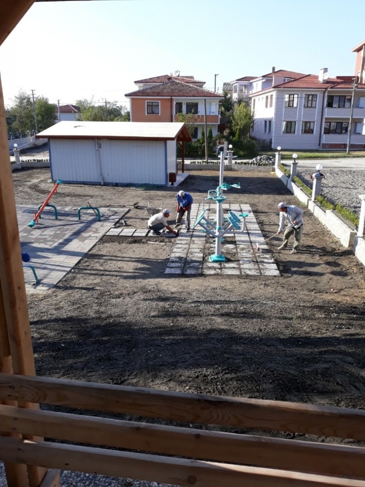 Sapancalılar Yeni Park Alanlarına Kavuşuyor