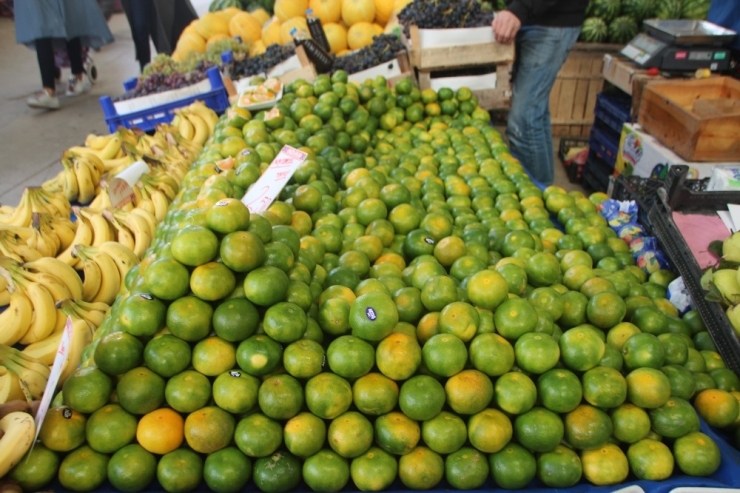 Vitamin Deposu Kış Meyveleri Tezgahlarda Yerini Aldı