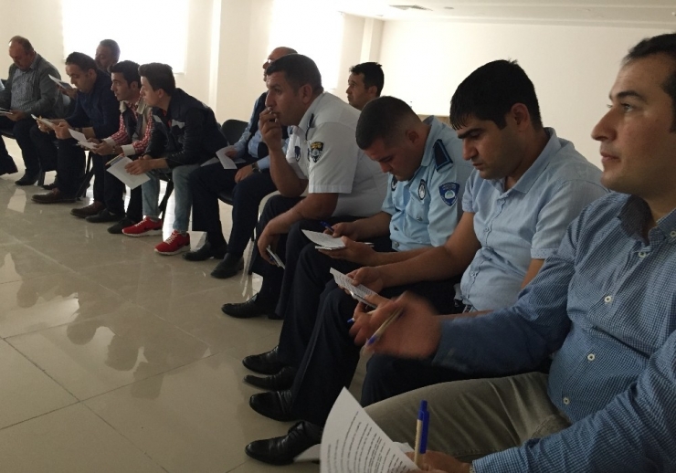 Zabıta Mesleki Eğitimlere Hız Verdi