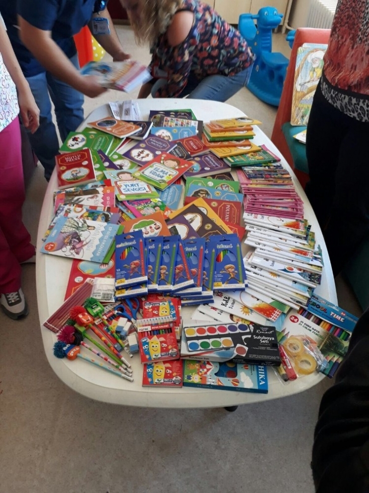 Auto Show 26 Derneği’nden Tedavi Gören Çocuklara Eğitim Desteği