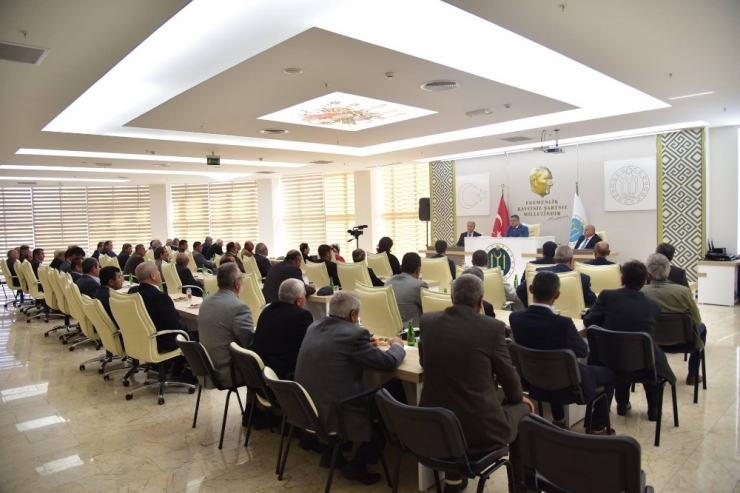 Başkan Yağcı, Muhtarları Ağırladı