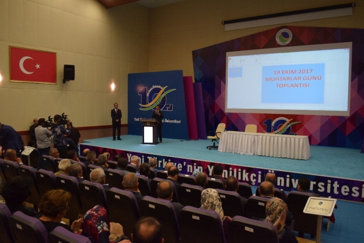 Belediye Başkanı Yaşar Bahçeci: “Demokratik Sistemin Temel Taşı Muhtarlar”