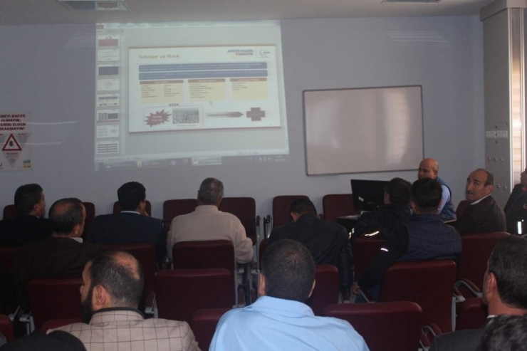 Hastane Personeline ‘Temel Afet Bilinci’ Eğitimi