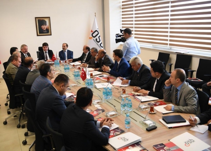 Kayseri Osb’de İlküsi Planlama Ve Geliştirme Kurulu Toplantısı Gerçekleştirildi