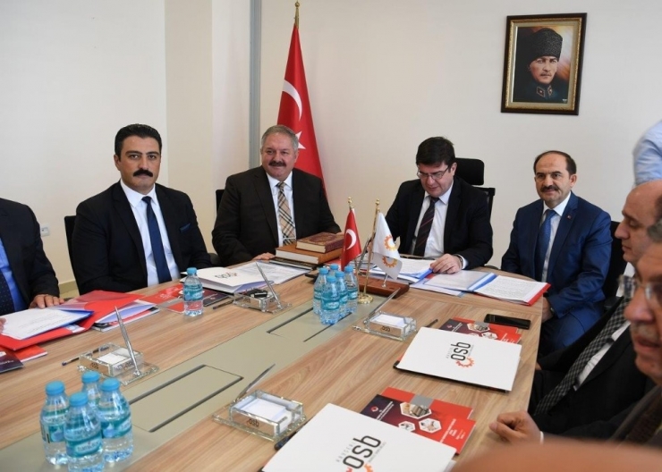 Kayseri Osb’de İlküsi Planlama Ve Geliştirme Kurulu Toplantısı Gerçekleştirildi