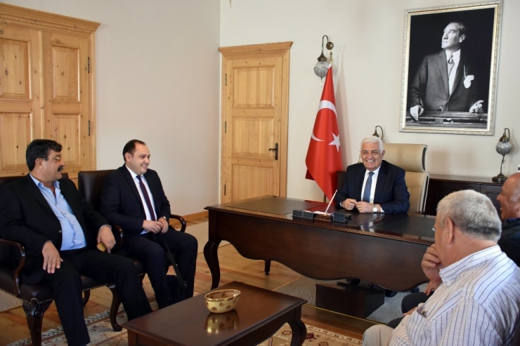 Şoförler Odası Başkanlarından Gürün’e Ziyaret