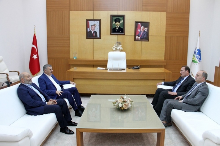 Başkan Toçoğlu, Genel Başkan Yardımcısı Karacan’la Bir Araya Geldi