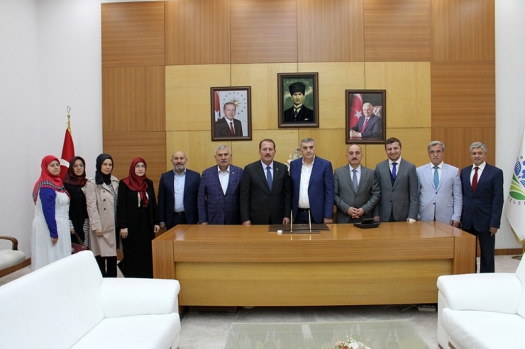 Başkan Toçoğlu, Genel Başkan Yardımcısı Karacan’la Bir Araya Geldi