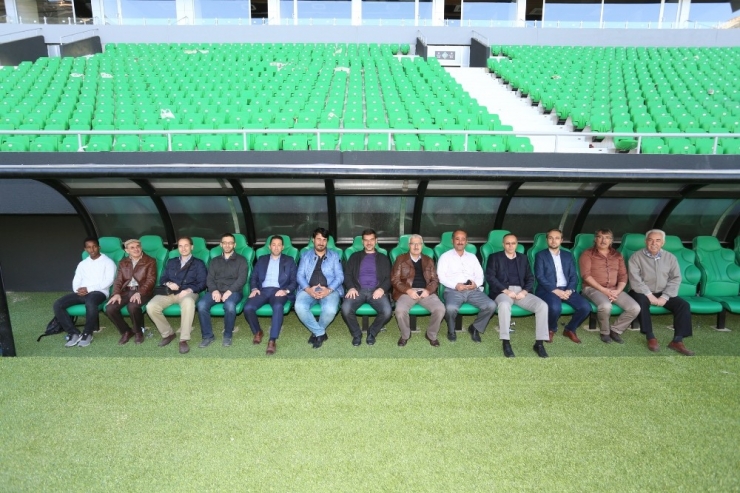 Satso 10. Meslek Komitesi Yeni Stadyumu İnceledi