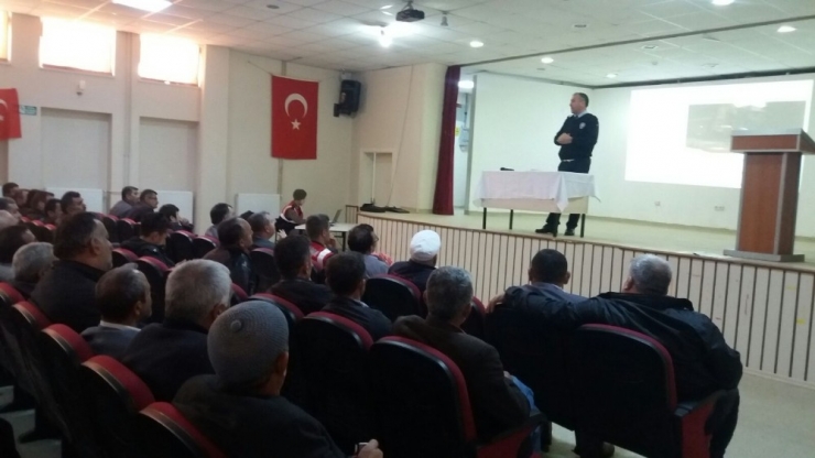 Alaçam’da Servis Şoförlerine Eğitim