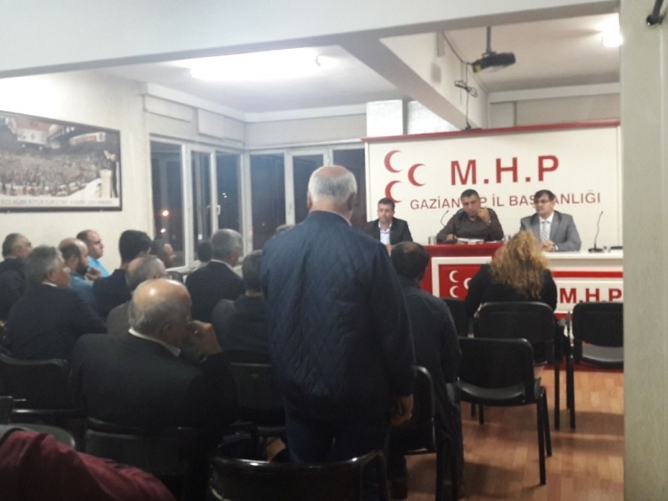 Gaziantep’te Mhp Çalışmalarını Sürdürüyor