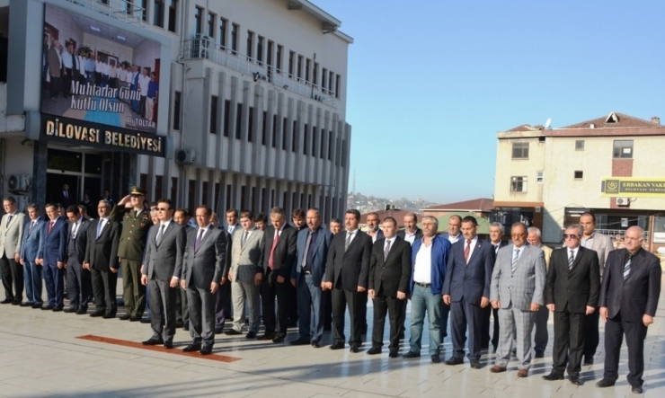 Muhtarlar Günü Dilovası’nda Kutlandı