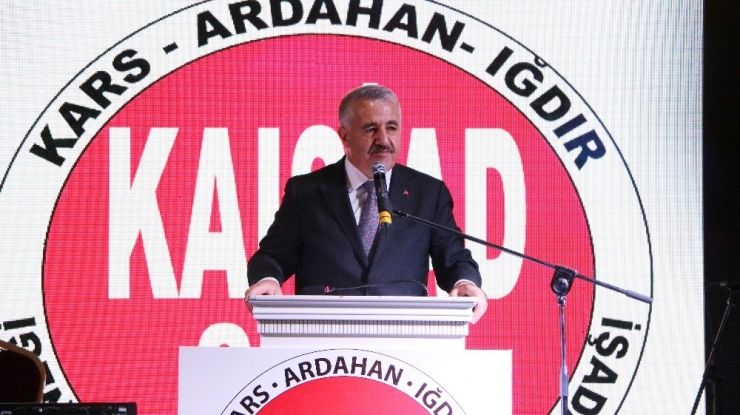 Bakan Arslan: "Bakü-tiflis-kars Demiryolu Hattı 30 Ekim’de İlk Resmi Seferini Yapacak”
