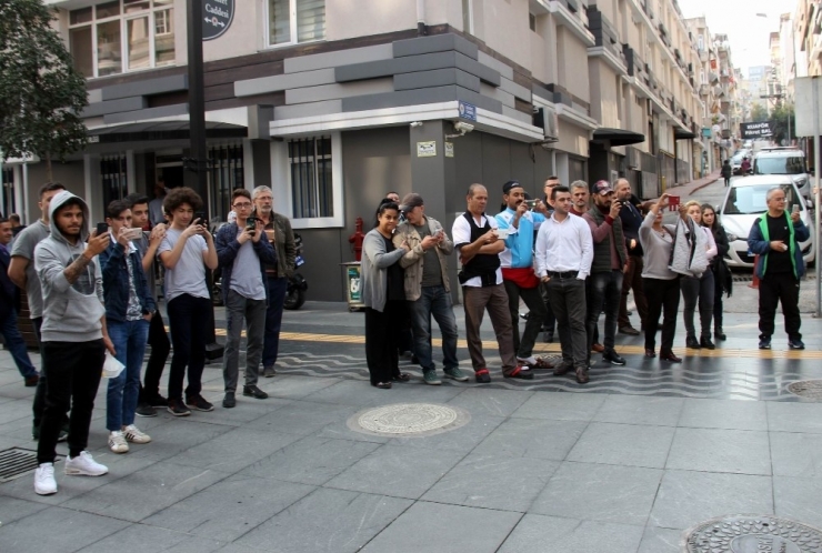 Cadde Ortasında Mehter Gösterisi