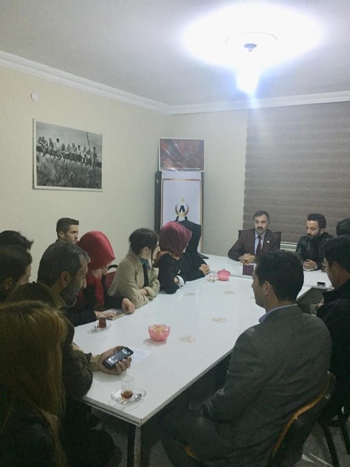 Ak Parti Ağrı İl Başkanı Aydın Ziyaretlerine Devam Ediyor