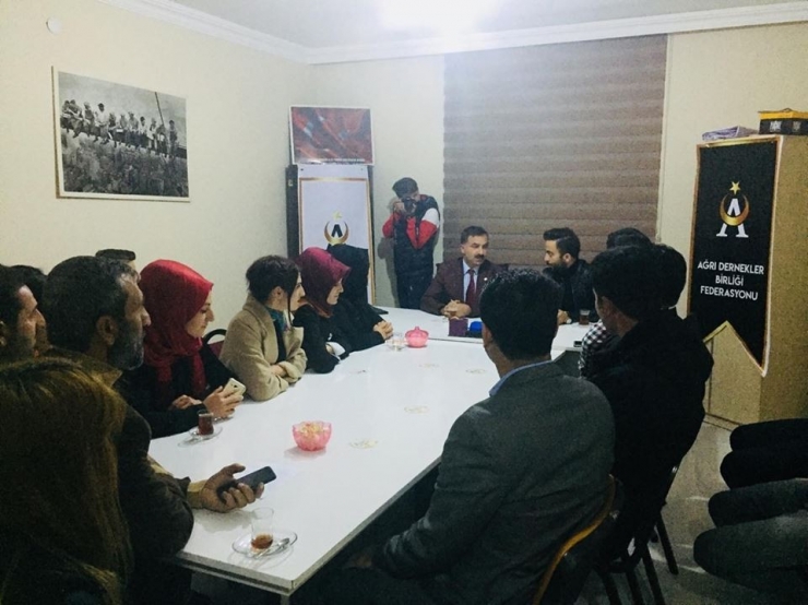 Ak Parti Ağrı İl Başkanı Aydın Ziyaretlerine Devam Ediyor