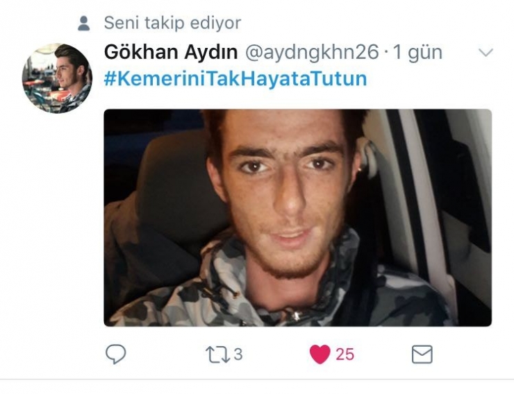 Ak Gençlerden Trafikte Kemer Takmayı Teşvik Etmek İçin Kampanya