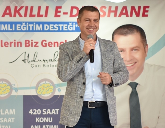 Çan Belediyesinden, ’Çan Belediyesi Akıllı E- Dershane’