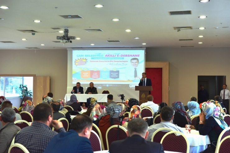 Çan Belediyesinden, ’Çan Belediyesi Akıllı E- Dershane’
