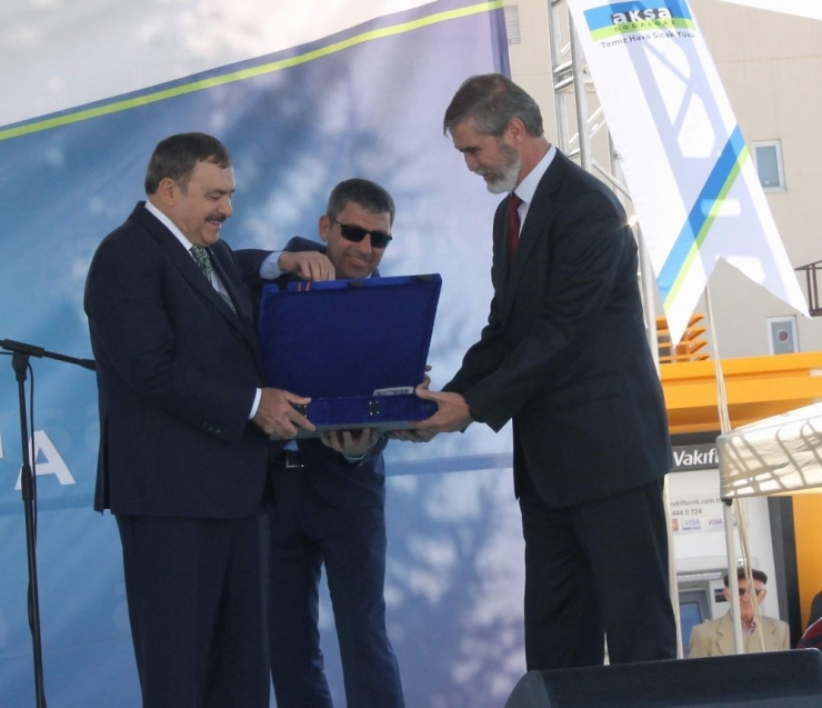 Bakan Eroğlu, İscehisar Doğalgaz Hattı Giriş İstasyonu” Açılış Törenine Katıldı