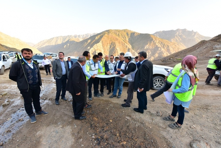 Dsi Genel Müdürü Acu’dan Yusufeli Barajı’na Sıkı Takip