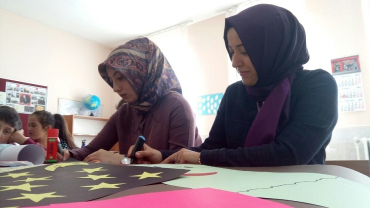 Üniversite Öğrencileri, ’Minik Kalplere Ses Ver’di