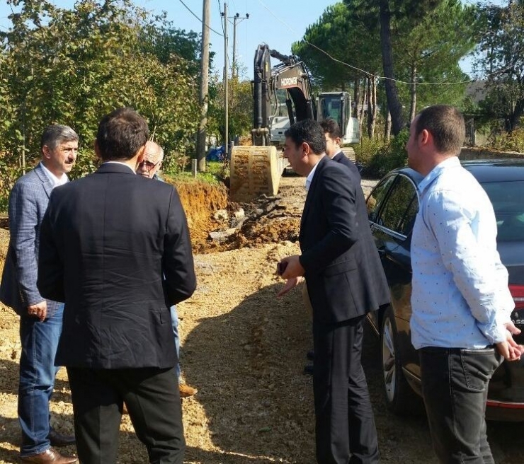 Köy Yollarında Asfalt Çalışması Başladı