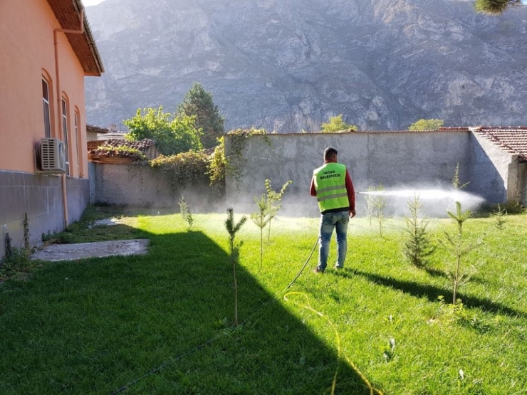 İnönü Belediyesinden Kış Öncesi Temizlik