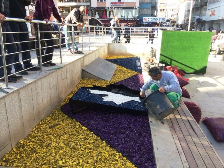 Belsa Önünde Dekoratif Çalışma