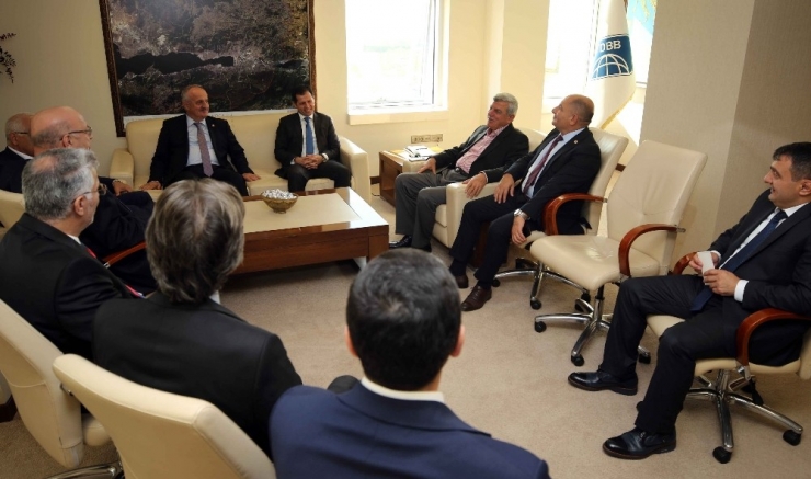 Karaosmanoğlu, Sanayi, Ticaret Ve Enerji Komisyonunu Ağırladı