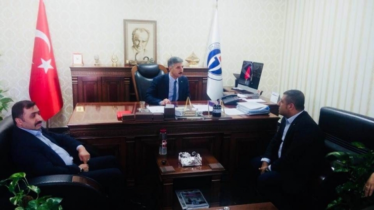 Taşdoğan, Başhekim Zengin’i Ziyaret Etti