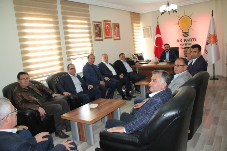 Ntso Başkanı Parmaksız, Ak Parti İl Başkanı Yanar’ı Ziyaret Etti