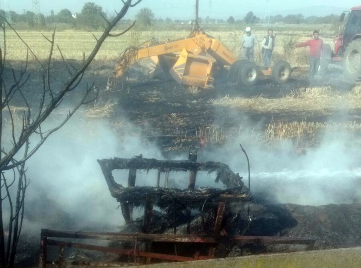 Anız Yakayım Derken Herşeyi Küle Çevirdi