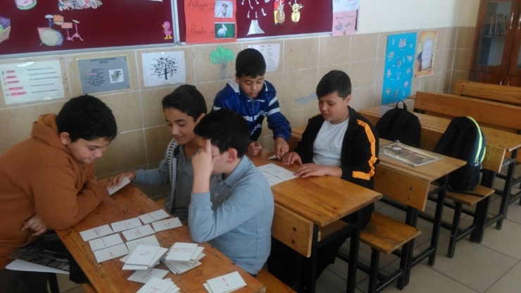 Seydi Resul İmam Hatip Ortaokulunda ’Dinkart’ Oyunu