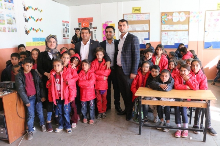 (Görüntü Hd)siverek’te 2 Bin Öğrenciye Mont Yardımı Yapıldı