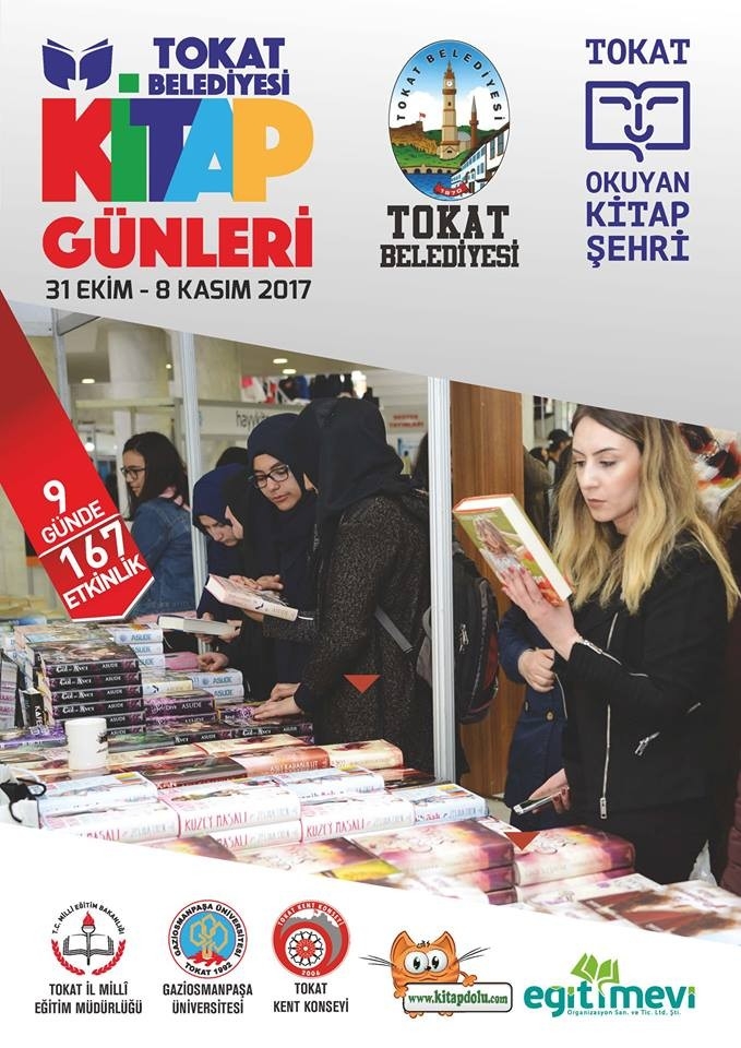 Tokat’ta 101 Yazar Kitapseverlerle Buluşacak