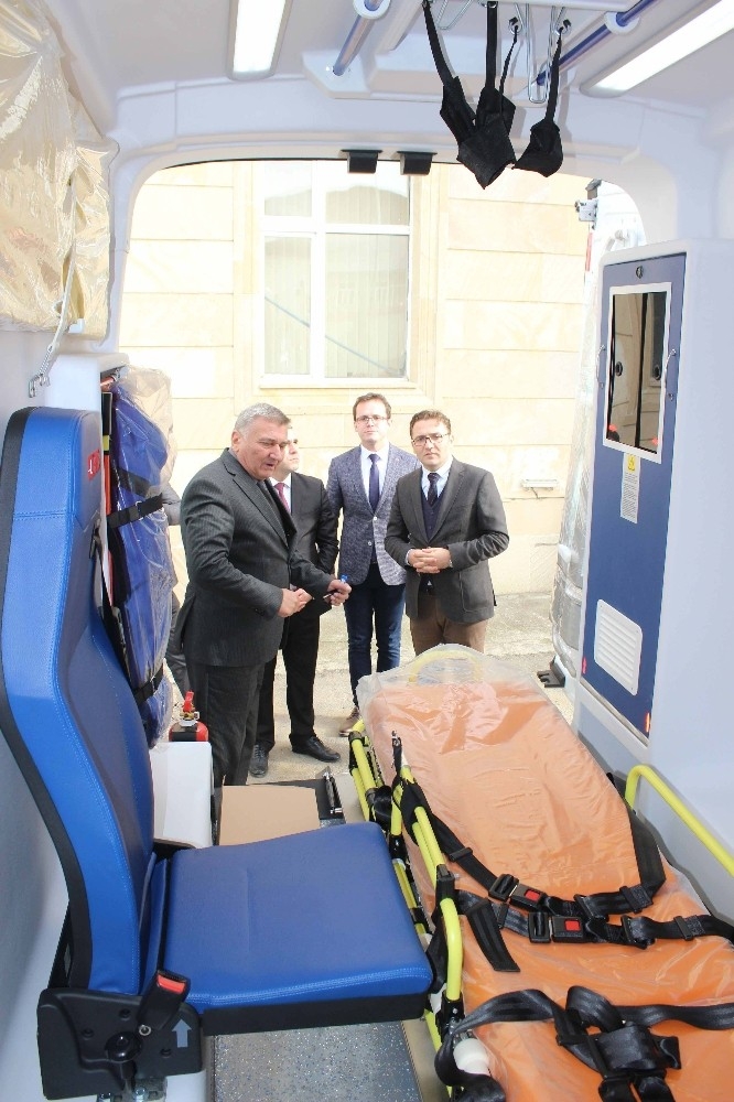 Azerbaycan’da Acil Tıbbi Yardım Altyapısına Tika Desteği